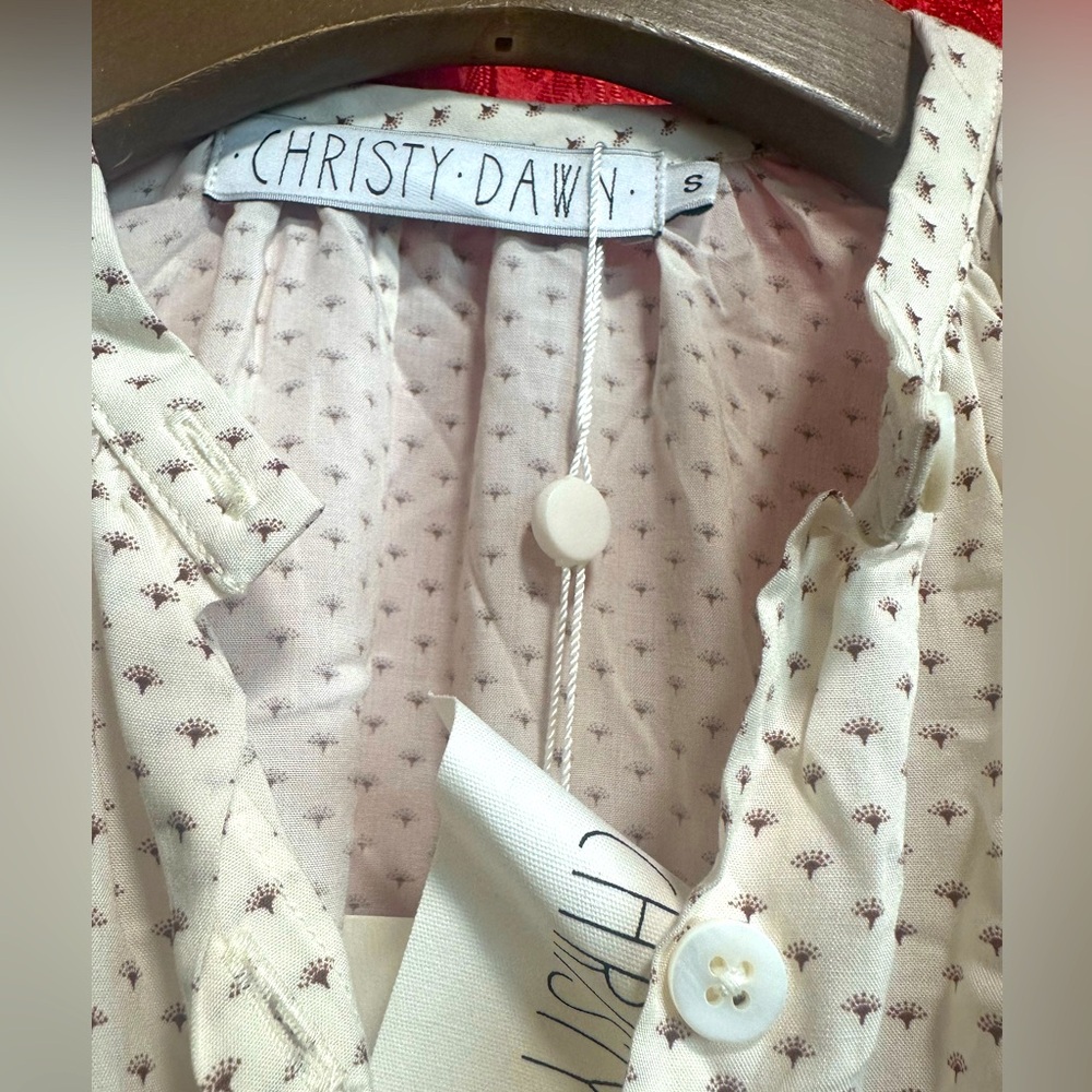 Christy Dawn Cream Mini Dress - Picture 6 of 14